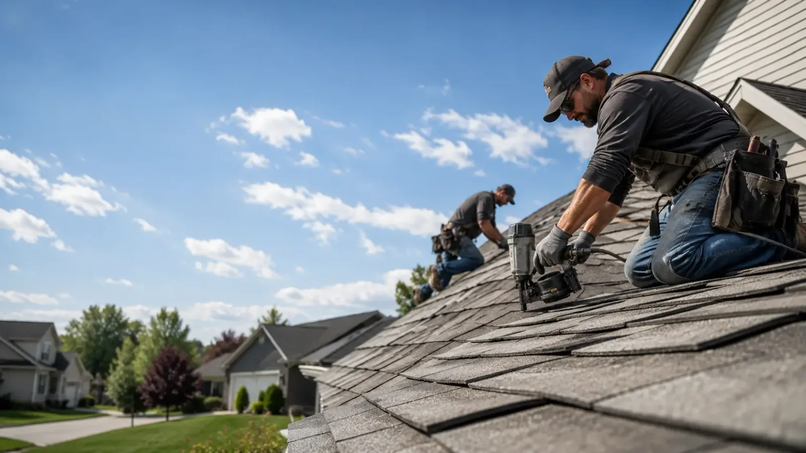 Storm Damage Roof Repair in Knoxville, IL near me